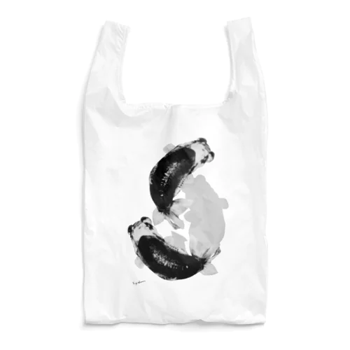 進撃さん愛好会用らんちゅうグッズ（ブラック系） Reusable Bag