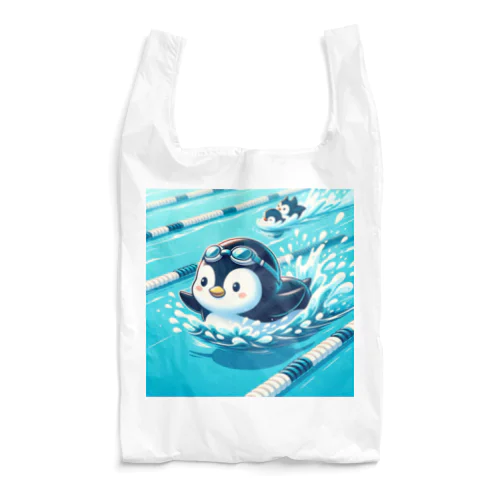 泳ぐペンギン Reusable Bag