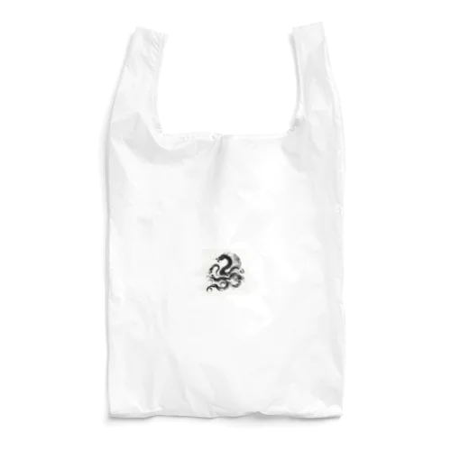 水墨画　竜 Reusable Bag