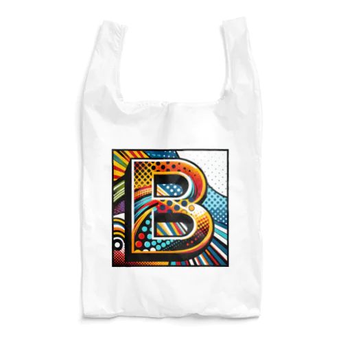 アルファベットのB Reusable Bag