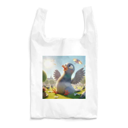 明るい子供のハト Reusable Bag