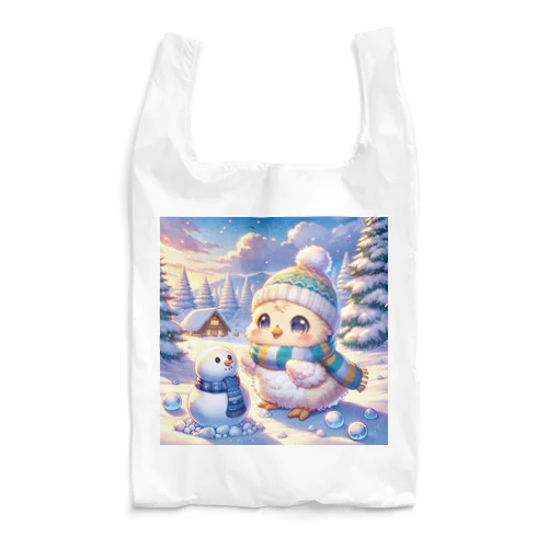 雪国のひよこ Reusable Bag