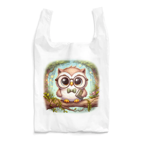 フクロウちゃんはまるで癒しの天使 Reusable Bag