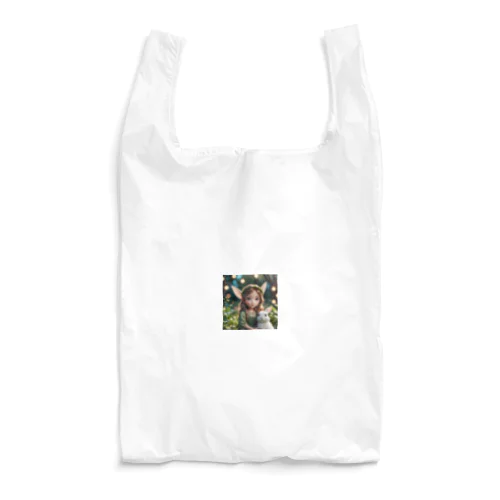 フェアリーローズうさぎ Reusable Bag