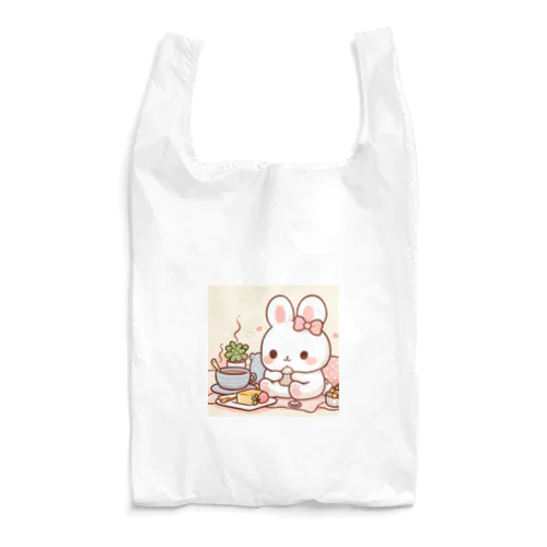 ふわふわのうさぎ Reusable Bag