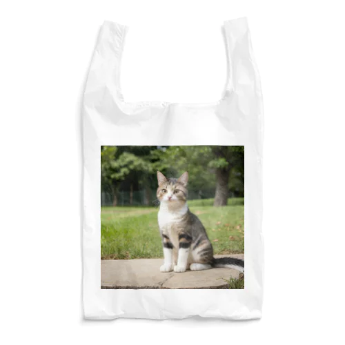 幸せな猫その1 Reusable Bag