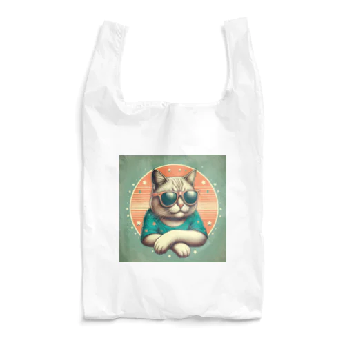 サングラスをかけた猫 Reusable Bag