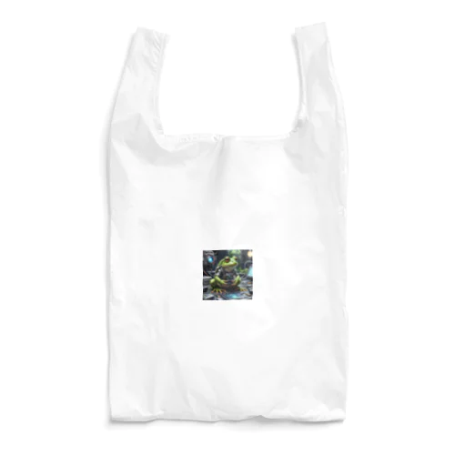 高度な技術を駆使するカエル Reusable Bag