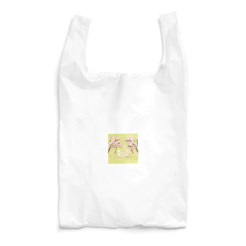 にゃんことこぶたSAKURA Reusable Bag