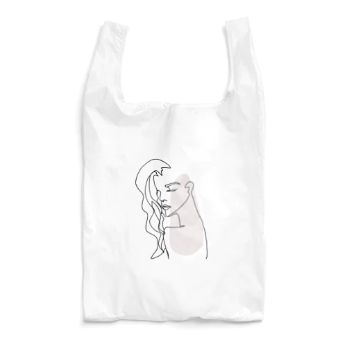 woman2（背景透過ver） Reusable Bag