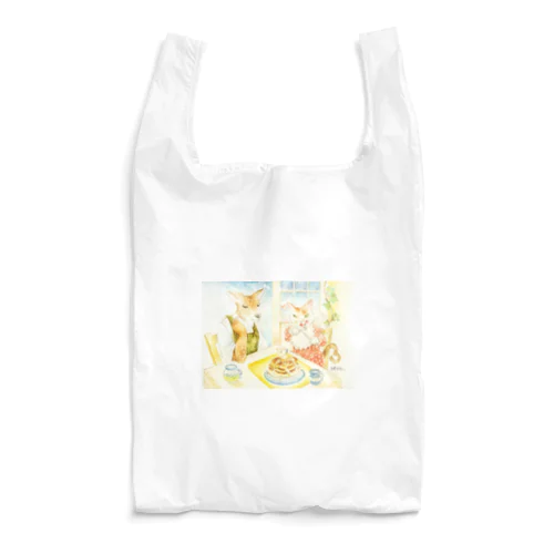 鹿シェフとモモコのティータイム Reusable Bag