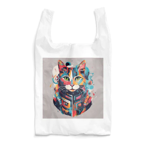 クリエイティブな猫 Reusable Bag