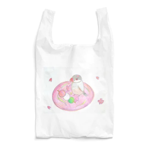 文鳥と、だんごと、サクラ Reusable Bag