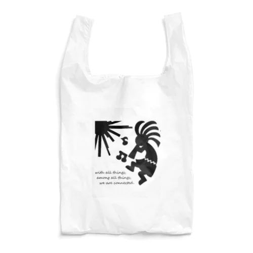 ココペリ　デザイン　ネイティブアメリカン Reusable Bag