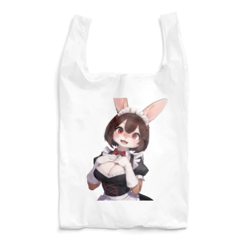 ウサギの女の子　メイド　ケモナー　ネザーランドドワーフ Reusable Bag