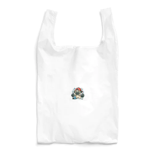 筋トレ パグ Reusable Bag