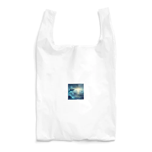 神秘的なイルカ Reusable Bag