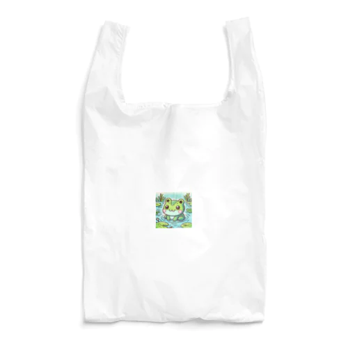 ちょっと変わったカエル Reusable Bag