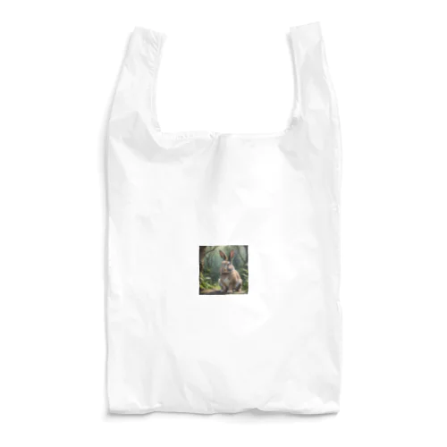 森で出会ったおすましラビット Reusable Bag