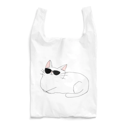 カッコつけたいにゃんこ Reusable Bag