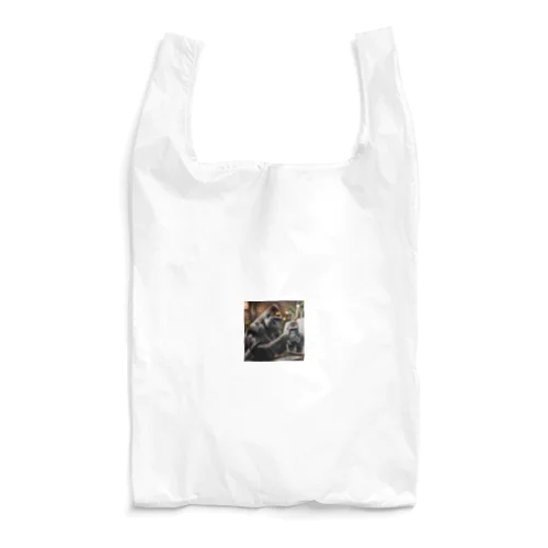 絵画人、ゴリラ Reusable Bag