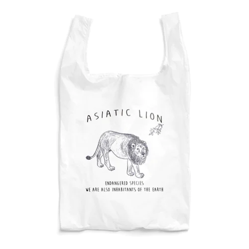 インドライオン・絶滅危惧種シリーズ Reusable Bag