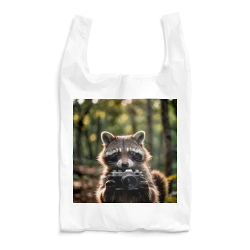 カメラマン☆アライグマちゃん Reusable Bag