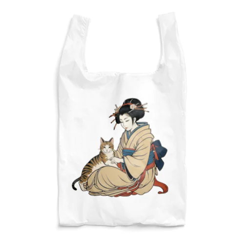 いつの時代も猫が好き Reusable Bag