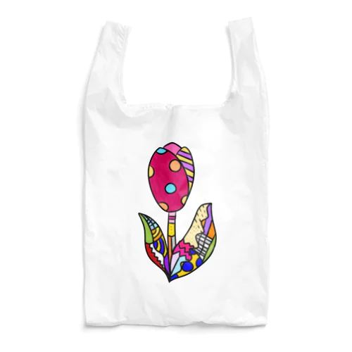 カラフル🌈チューリップ Reusable Bag