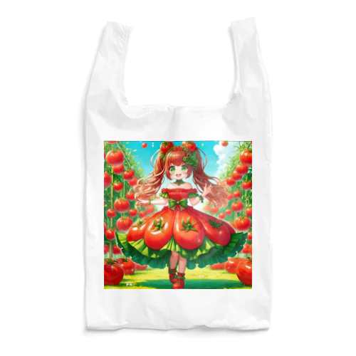 可愛い、トマト、リコピン Reusable Bag