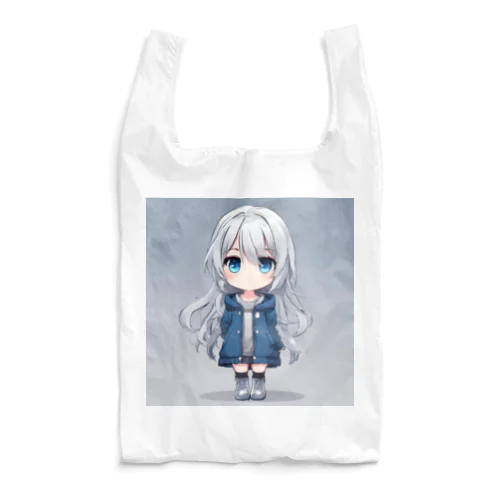 cute girl 2 Reusable Bag