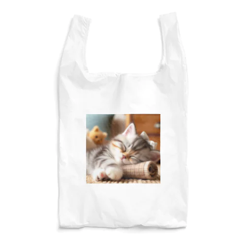 眠るにゃんこ😺zzz Reusable Bag