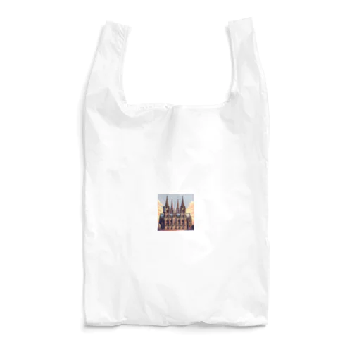 ケルン大聖堂（pixel art） Reusable Bag