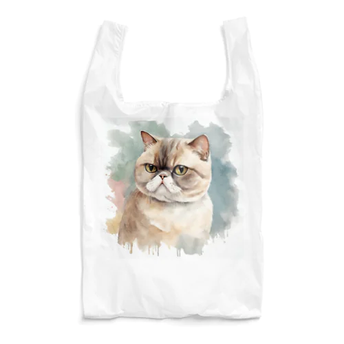 猫　ストリートアート風 Reusable Bag