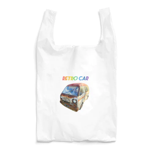retro car Reusable Bag