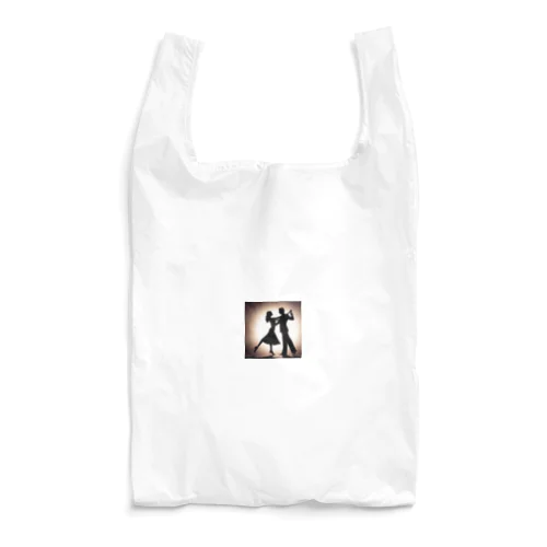 デュエットダンスシルエット Reusable Bag