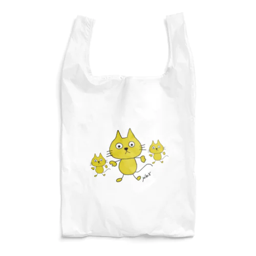 黄色みぃにゃん Reusable Bag