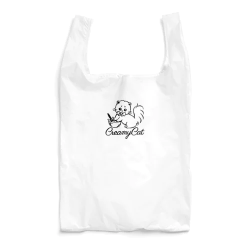 creamy catの白猫ちゃん Reusable Bag