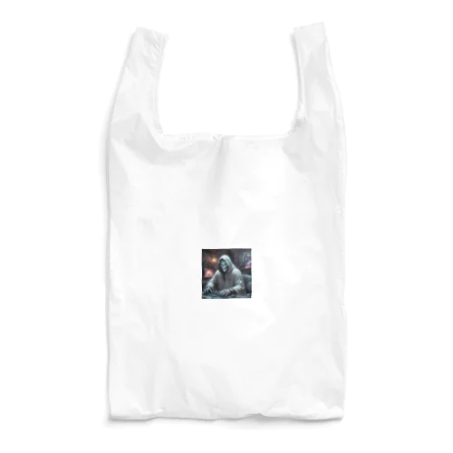 ハッキングを試みる骸骨 Reusable Bag