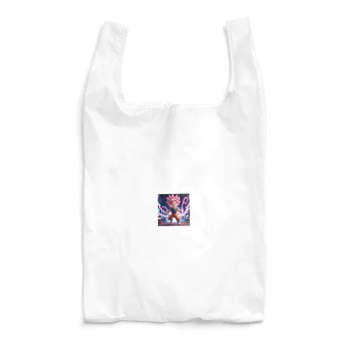 ピンクの髪の毛のおとこの子 Reusable Bag