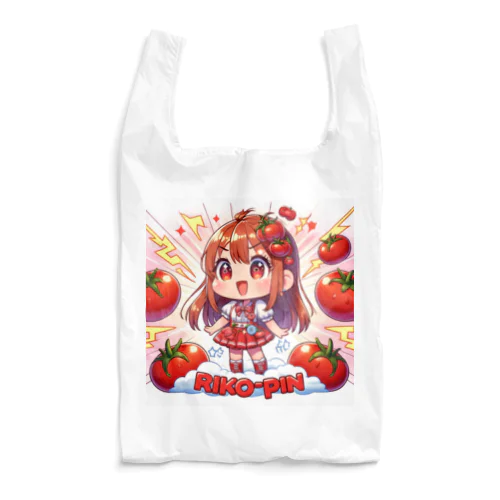可愛い、トマト、RIKO-PIN入り Reusable Bag