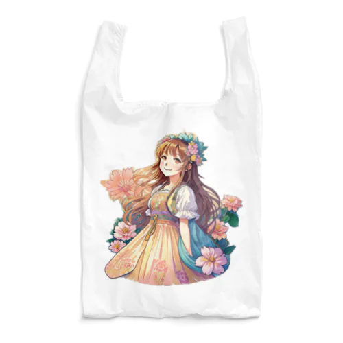 花の少女 Reusable Bag