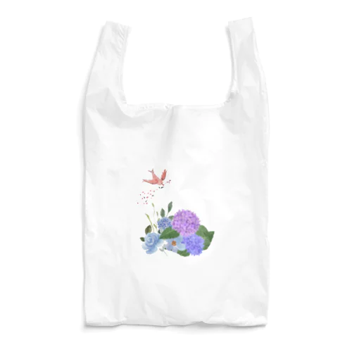 紫陽花とカッコウの舞 Reusable Bag