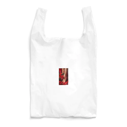 red Rose heel  Reusable Bag