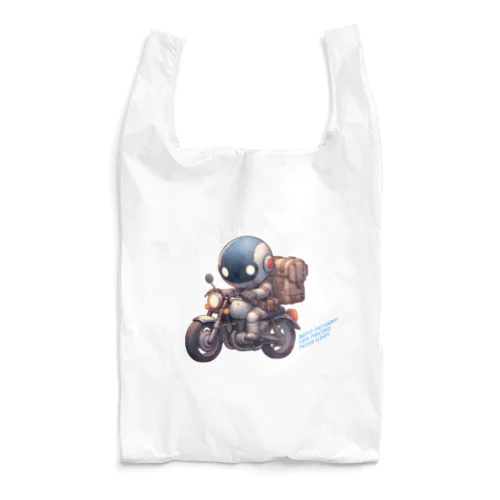 ロボットバイク便(濃色用) Reusable Bag