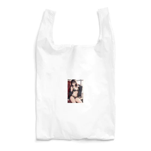 黒髪美女 Reusable Bag