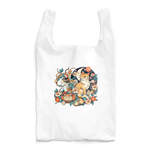 猫LOVE items 茶虎と白黒 Reusable Bag