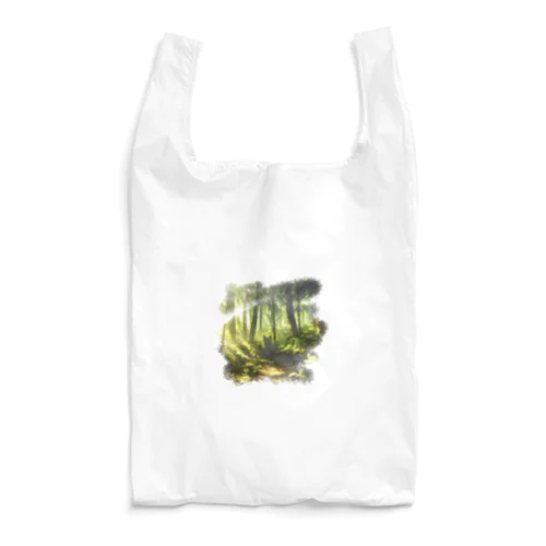 風景_森と猫014 Reusable Bag