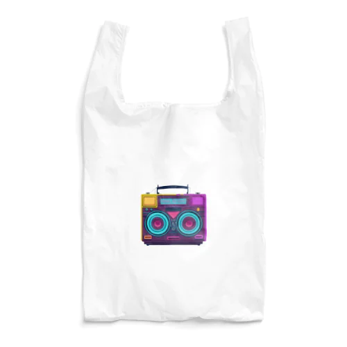 レトロなラジカセ Reusable Bag