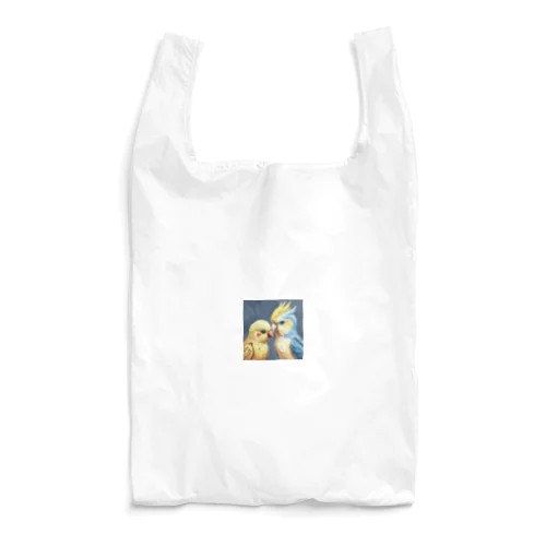 オカメインコとセキセイインコ Reusable Bag